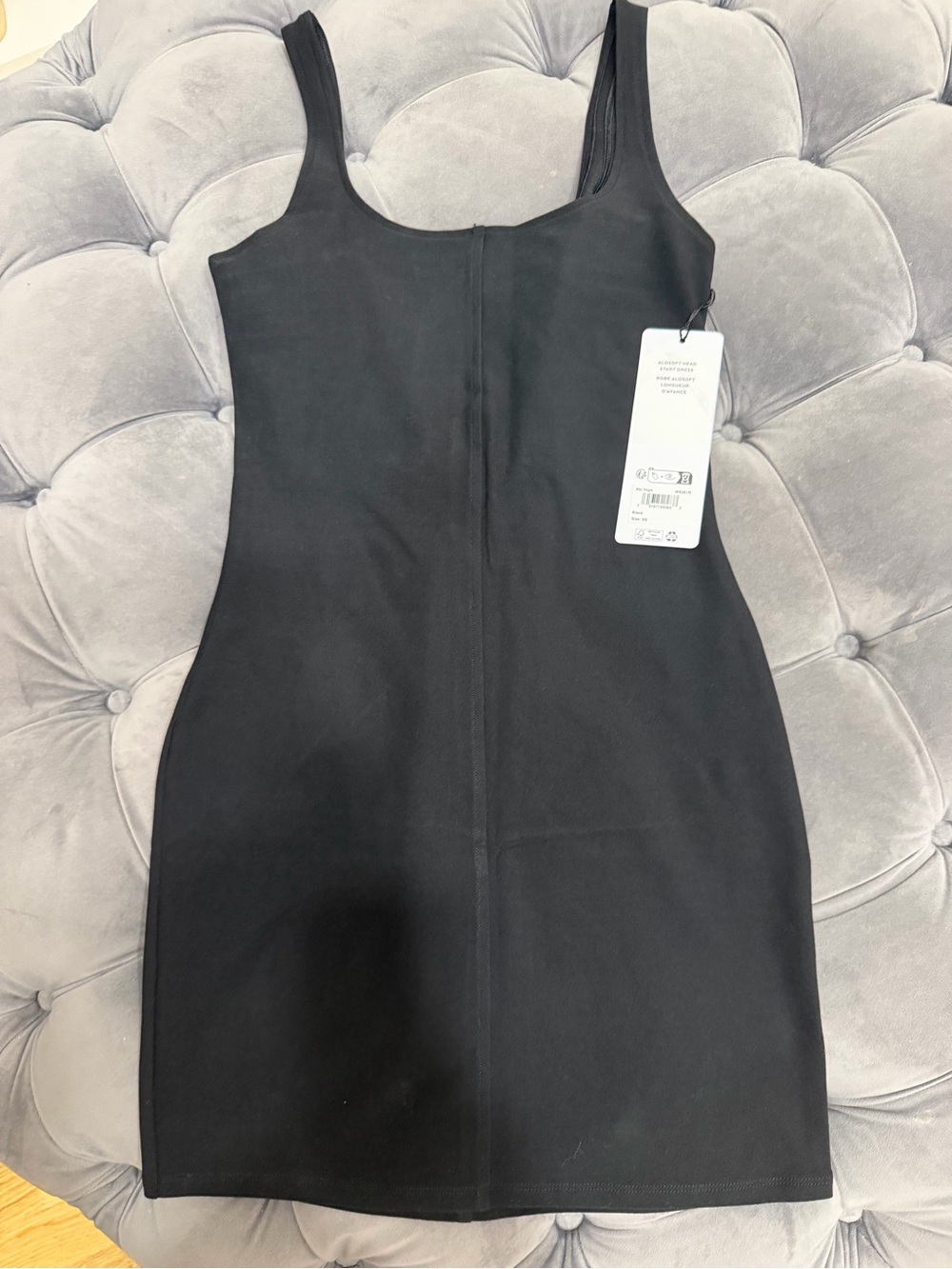 ALO Alosoft Head Start Dress Black